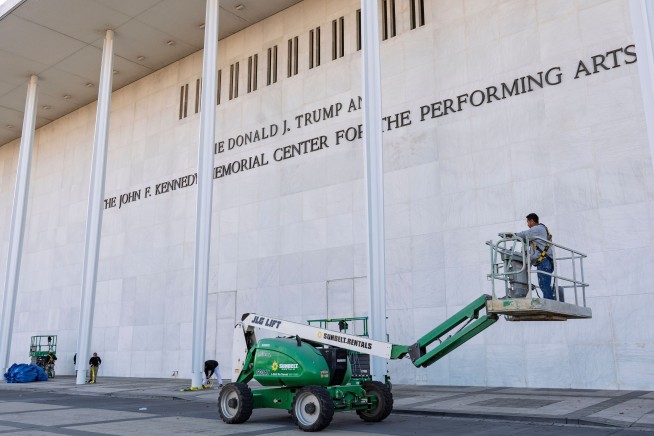 Trump: Don’t Worry, I Won’t Raze the Kennedy Center