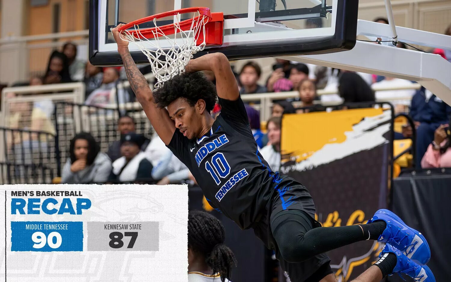 Men’s Basketball snaps skid with strong 90-87 win at Kennesaw State