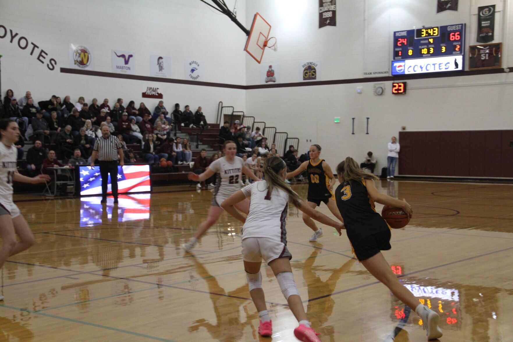 Warriors girls basketball walk off with two titles