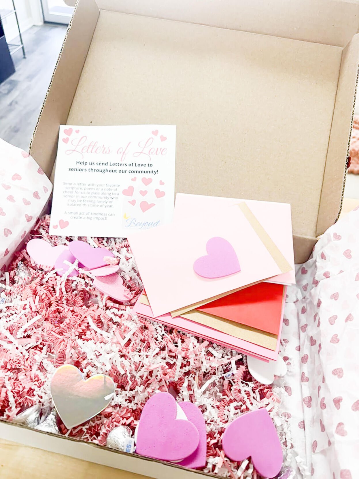 Sealed with love: Beyond Home Care host letter drive for seniors