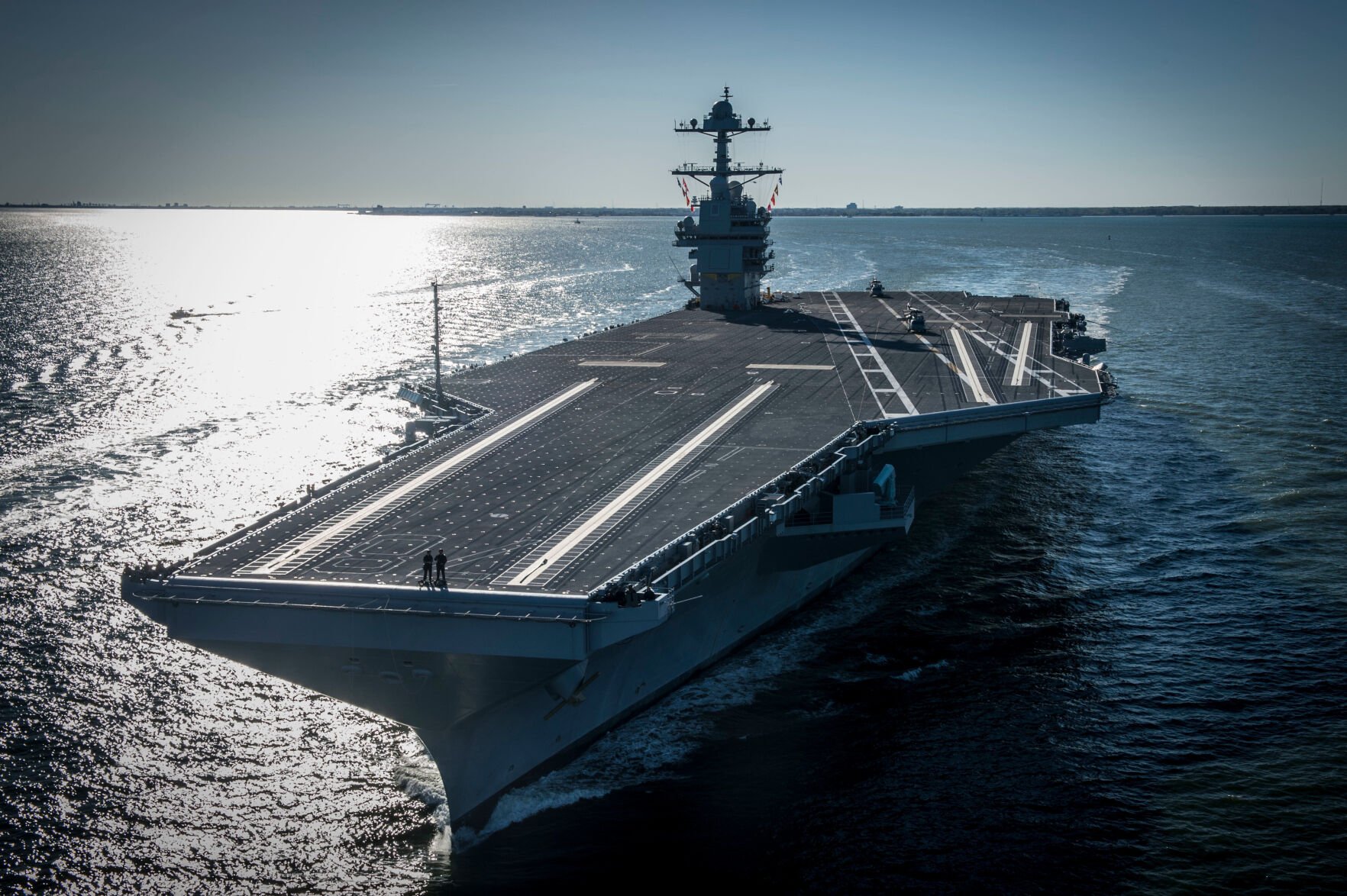 Second US aircraft carrier is being sent to the Middle East