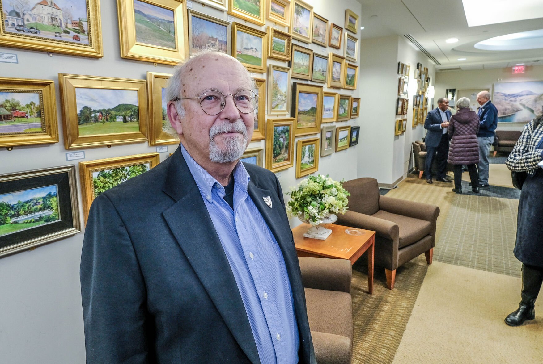 Artist’s paintings of a ‘legendary place’ find home at SU