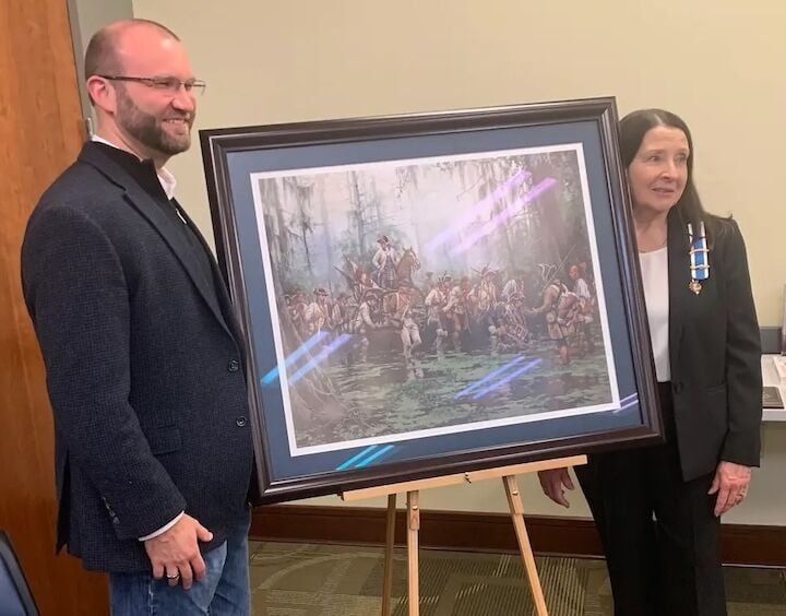 Livingston Parish accepts historic painting