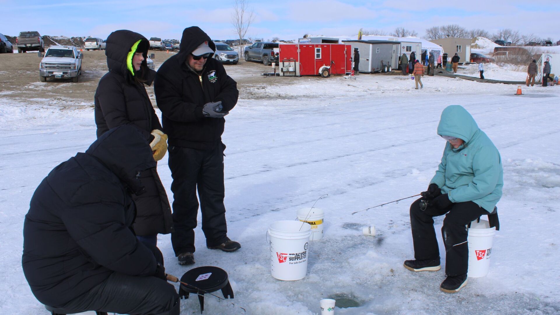 Neil Heitkamp Ice Fishing Derby draws record turnout