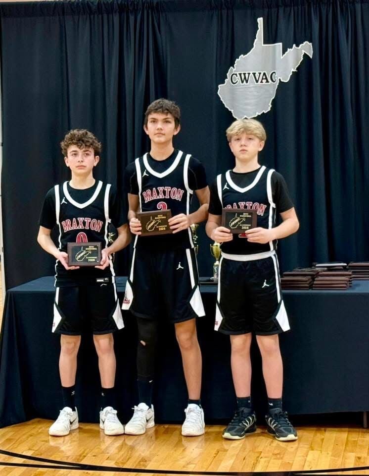 Braxton Middle boys finish second in CWVAC Tournament