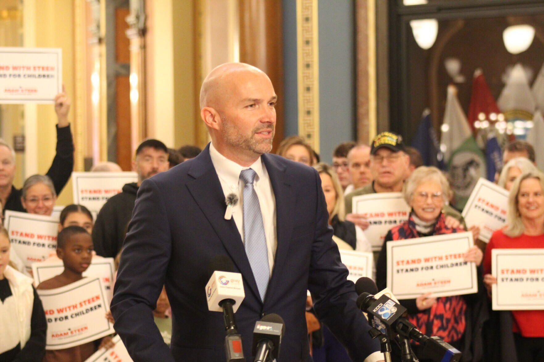 Adam Steen announces statewide pastor coalition backing his gubernatorial run