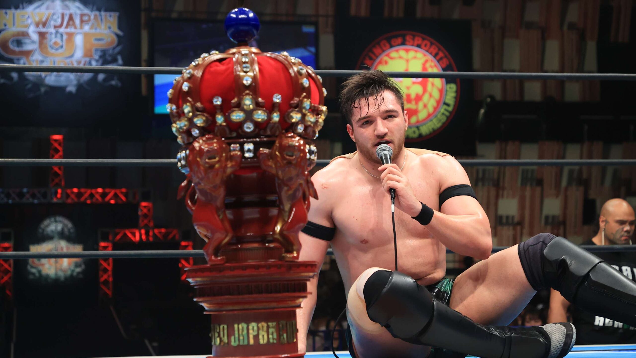 Callum Newman is the 2026 New Japan Cup winner.