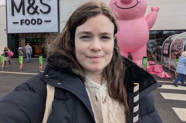 I had lunch at Surrey’s newest M&S with tempting new food counters