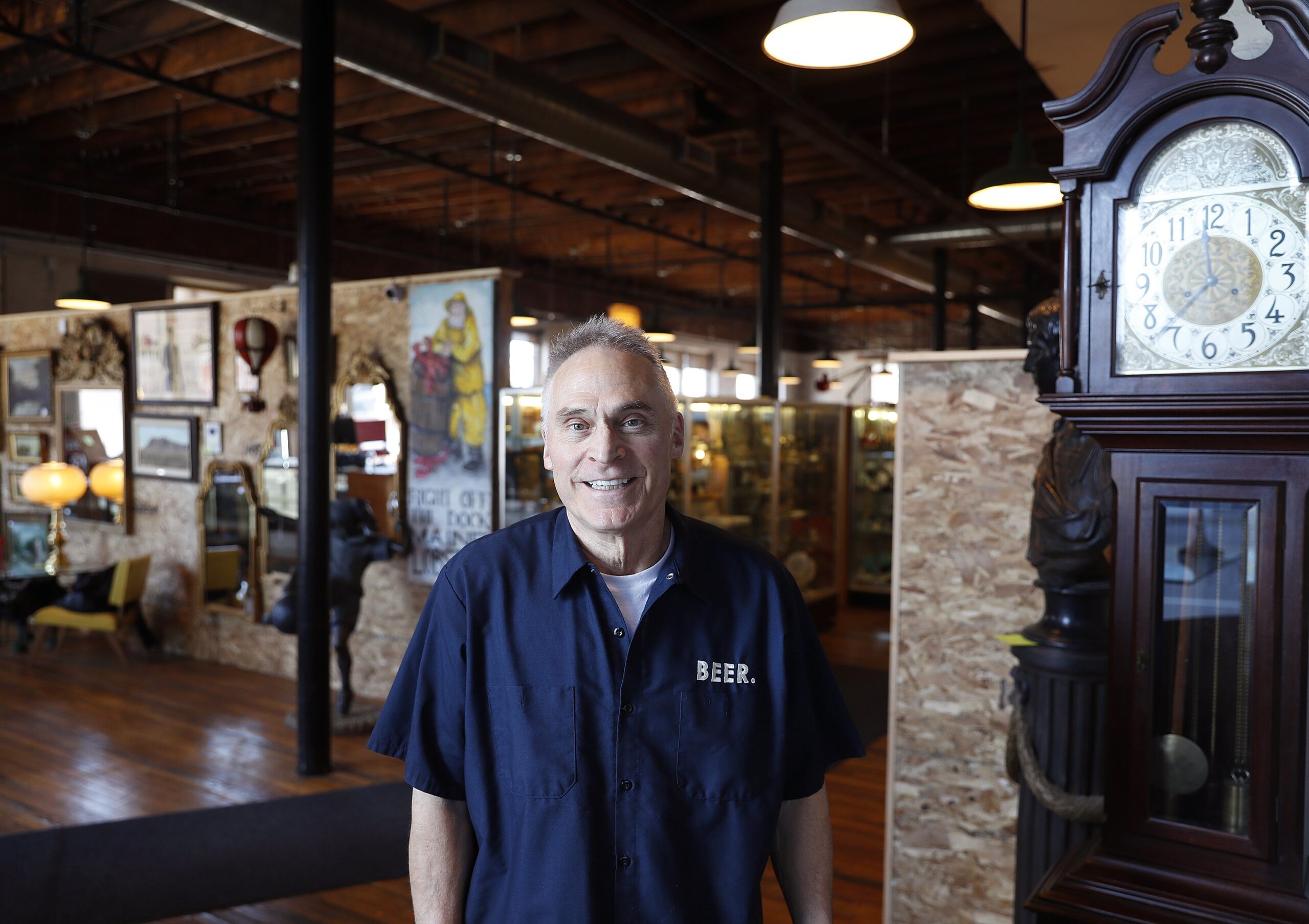 Portland Antiques Mall opens in home of former BBQ restaurant