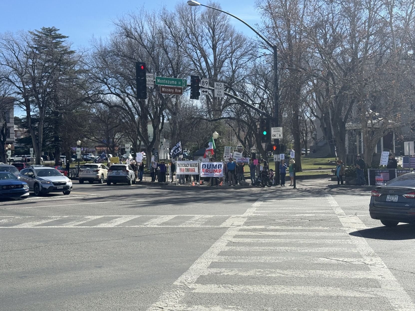 Prescott protests bring crowds and mixed reactions from businesses