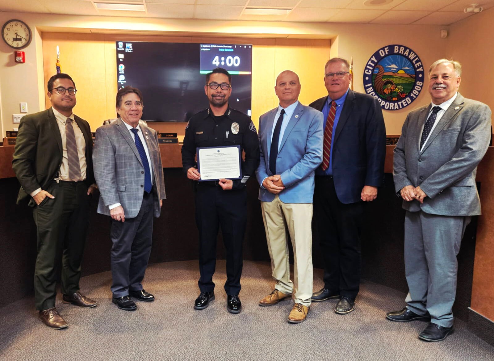 Brawley City Council hears presentation on current capital improvement project