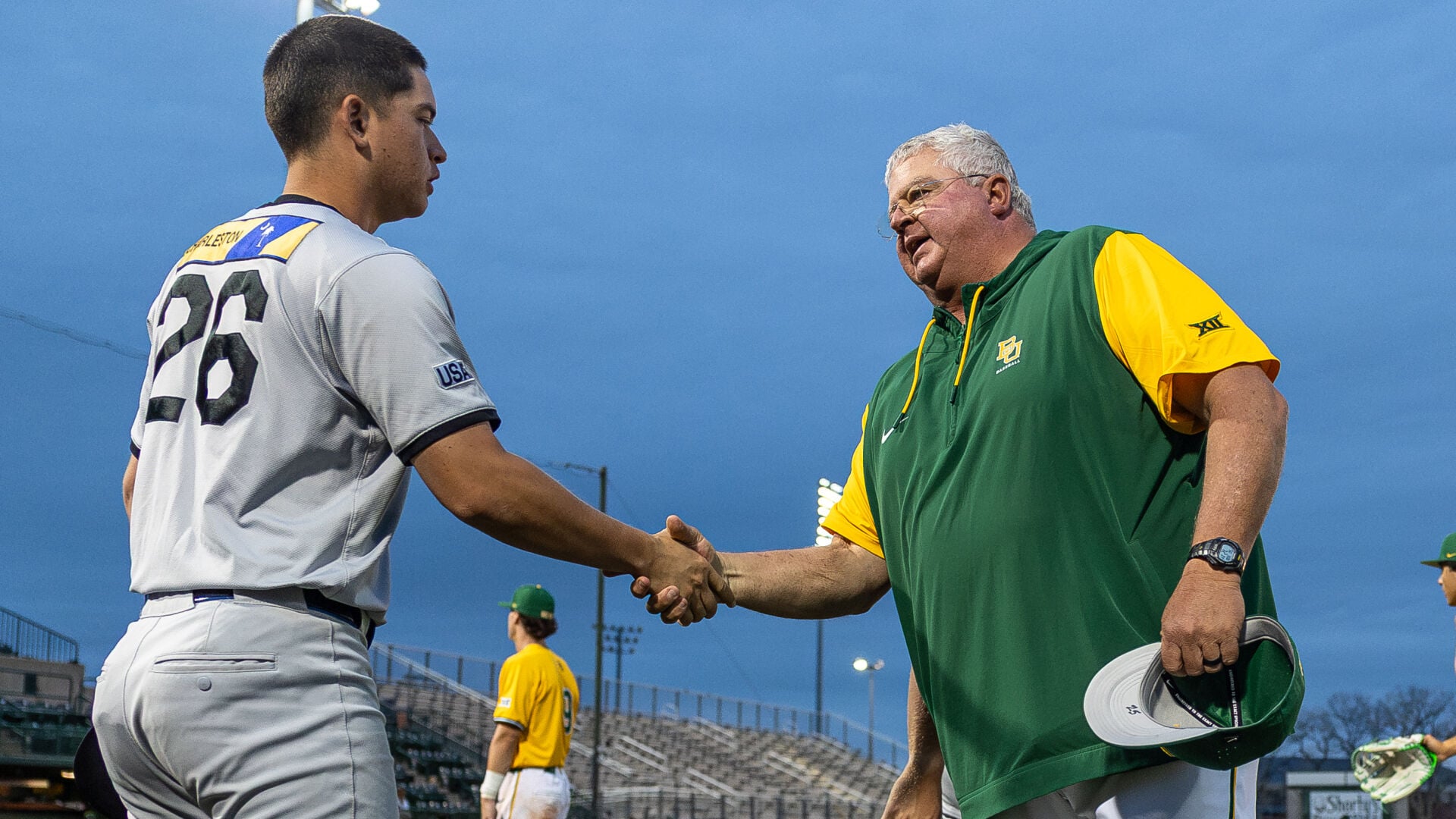 Bears sweep Air Force as Baylor honors service