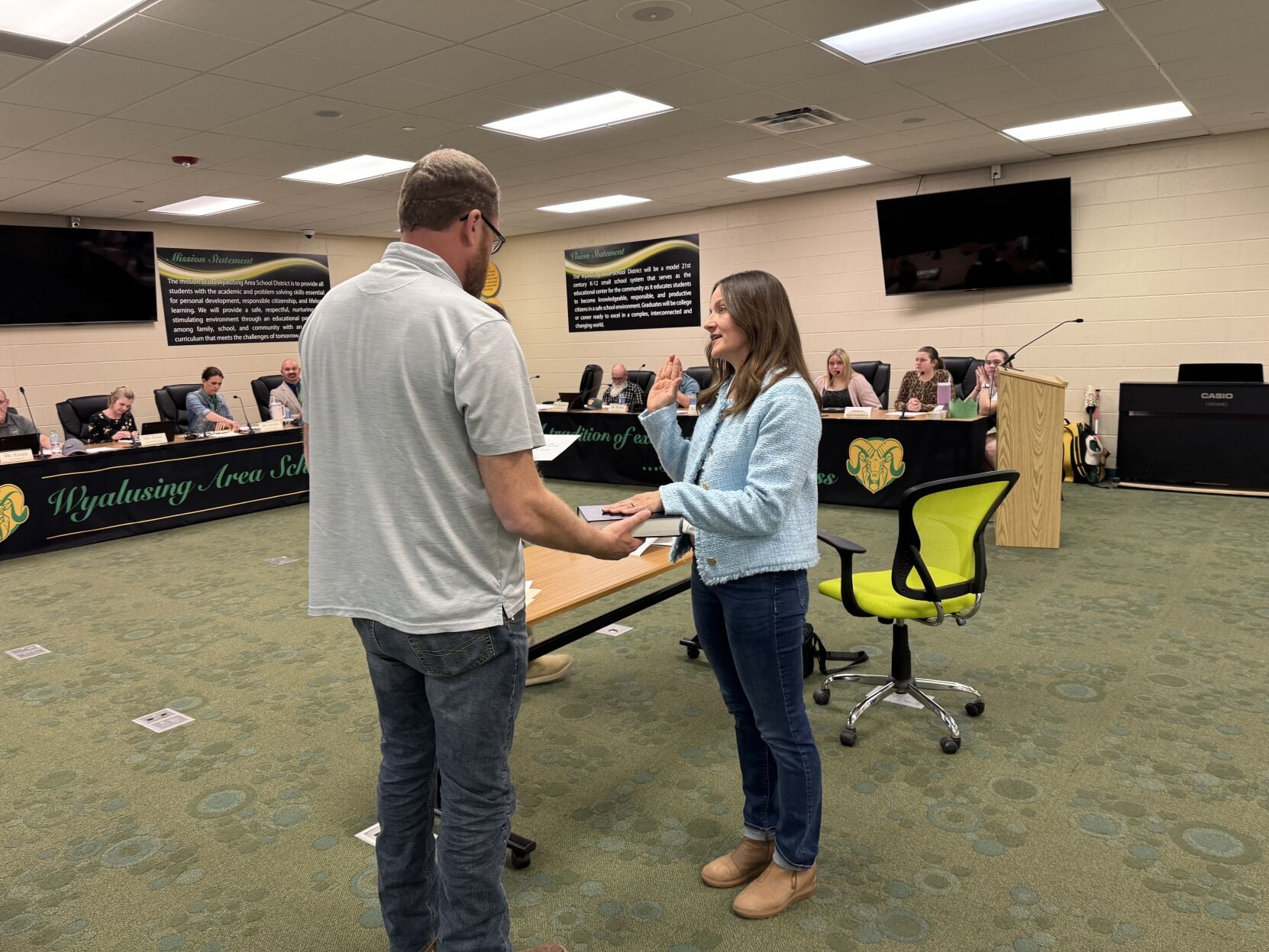 Patrick ‘excited to serve’ after appointment to vacant Region 2 seat