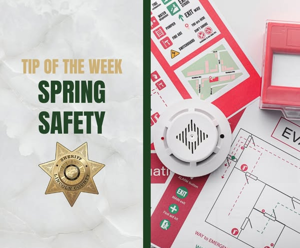 Sheriff’s Tip of the Week: Spring Safety