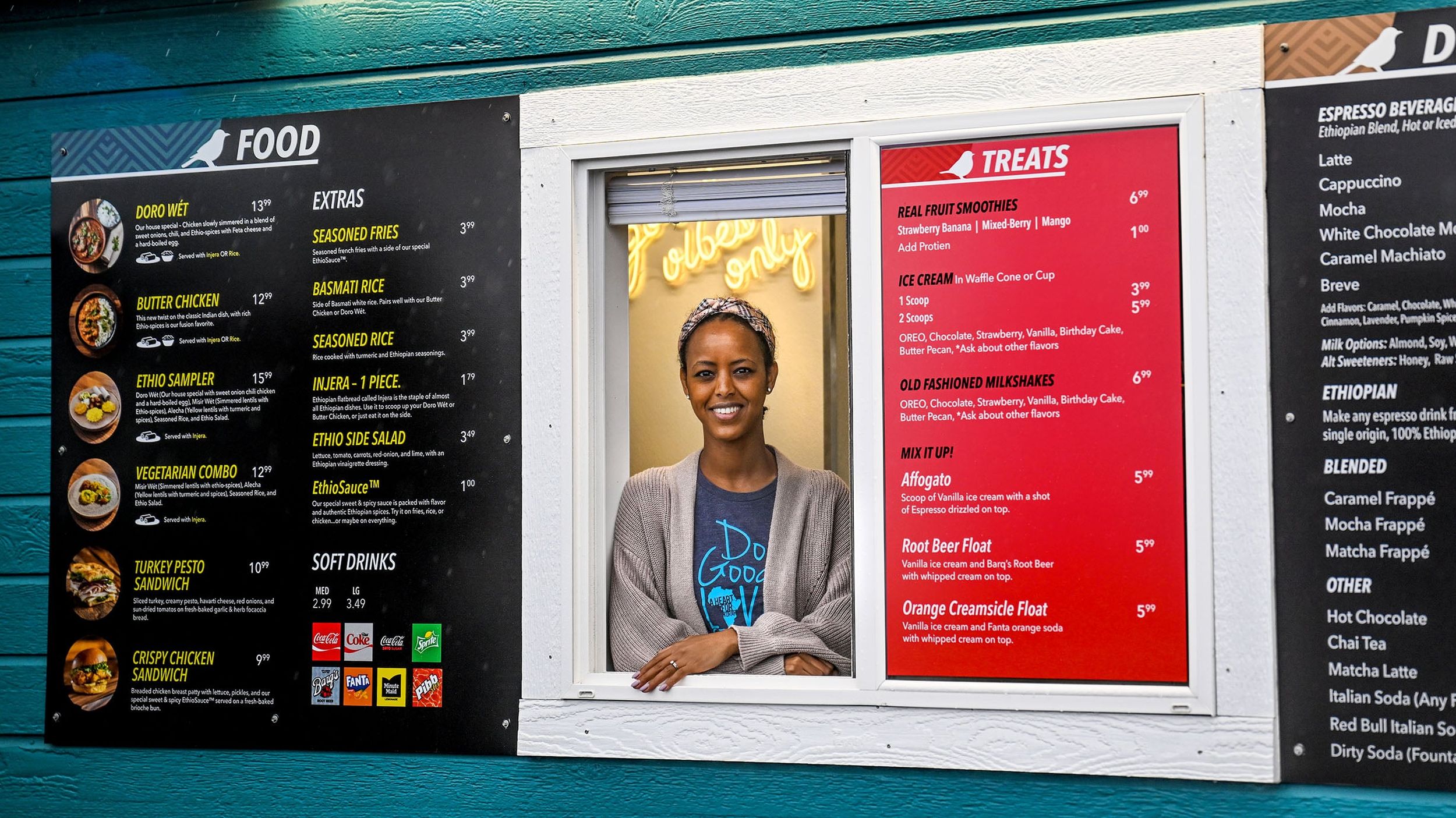 Three Little Birds Café and Ethiopian Cuisine offers drive-thru, take-out ‘food as old as time’ – Wed, 18 Mar 2026 PST
