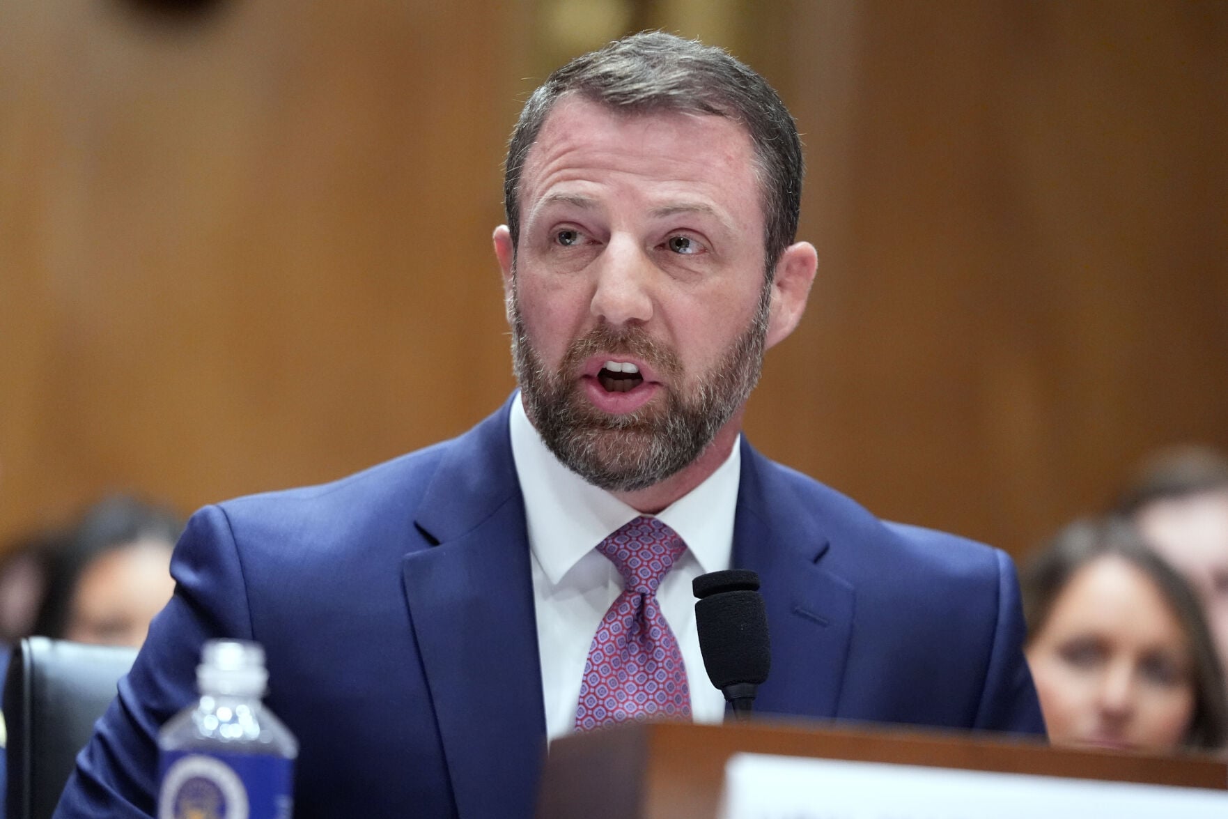 Mullin makes his case as a steady hand for DHS