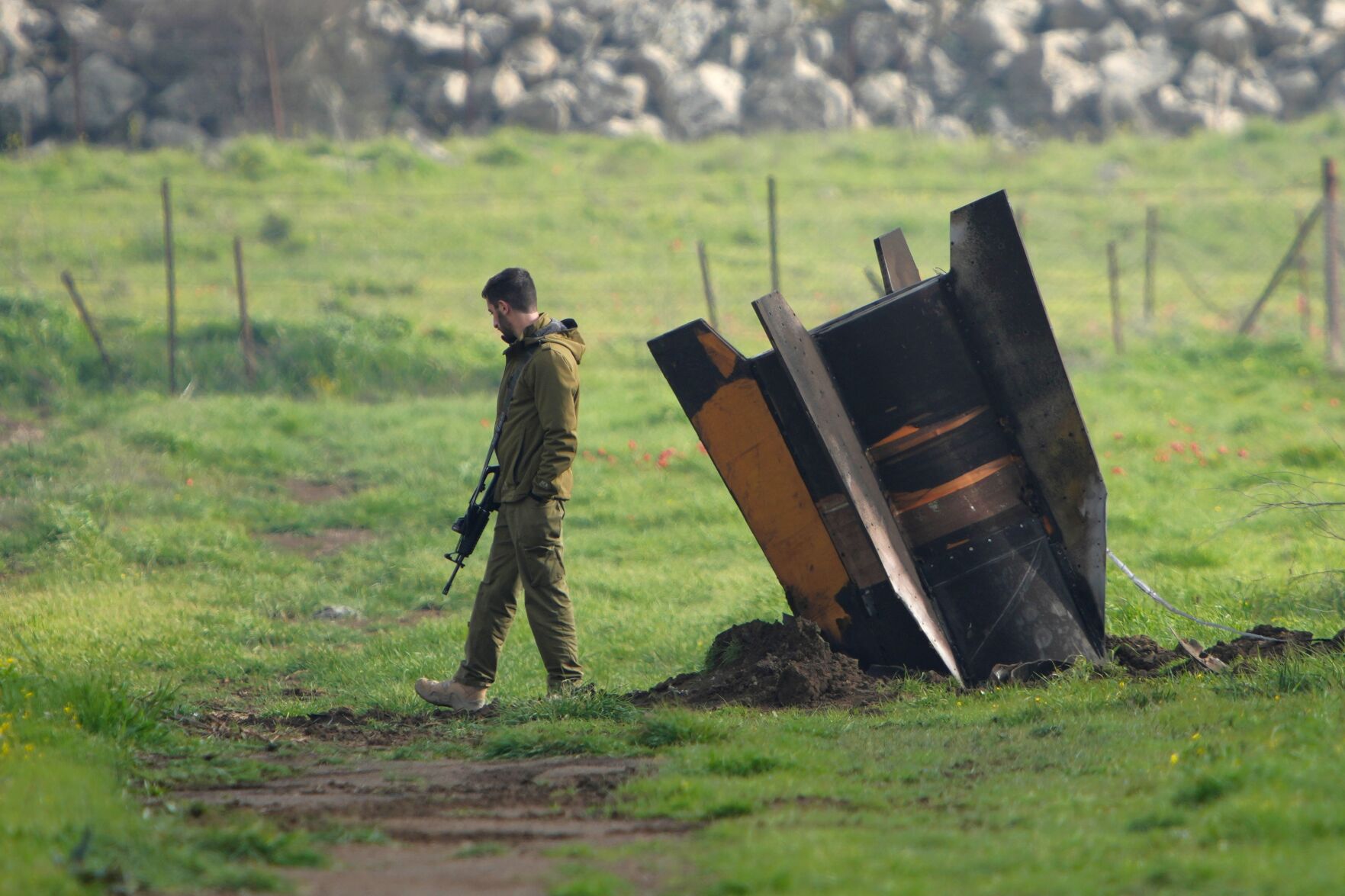 Israel says it will stop striking its gas field