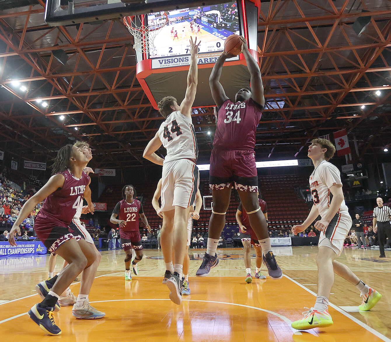 BOYS BASKETBALL: Lyons falls at buzzer in Class C state semifinals