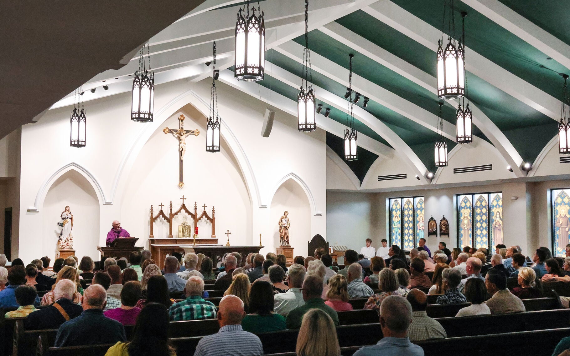 OCHS celebrates chapel, 75 years with Mass and reception