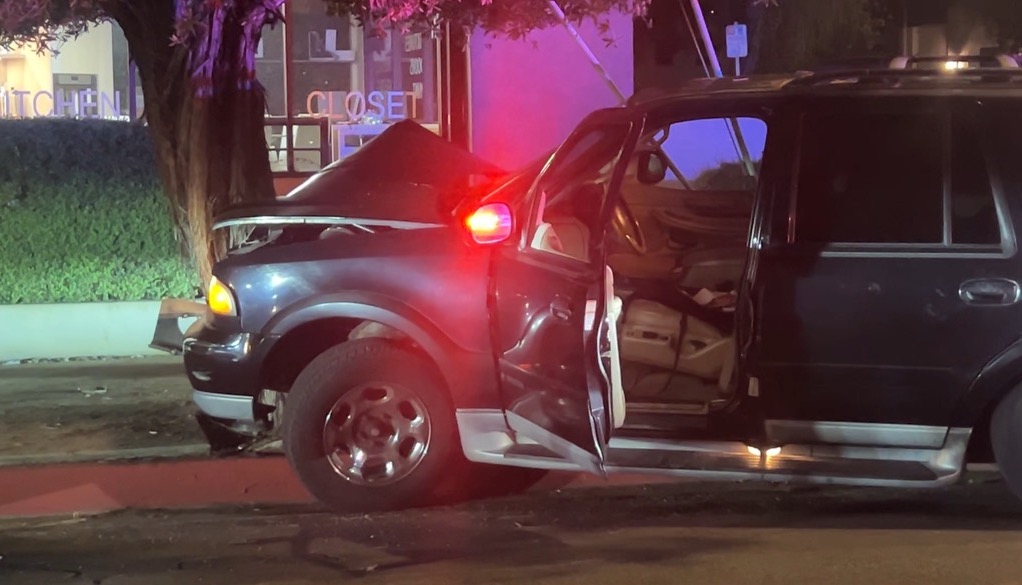 Driver Arrested After Police Pursuit Ends in Crash on Santa Barbara’s Eastside
