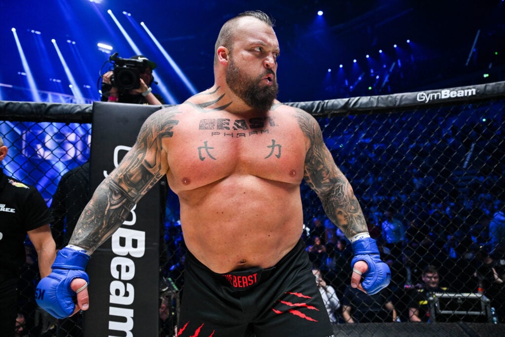 Eddie Hall teases huge MMA super fight this summer as he provides update on Dillon Danis fight