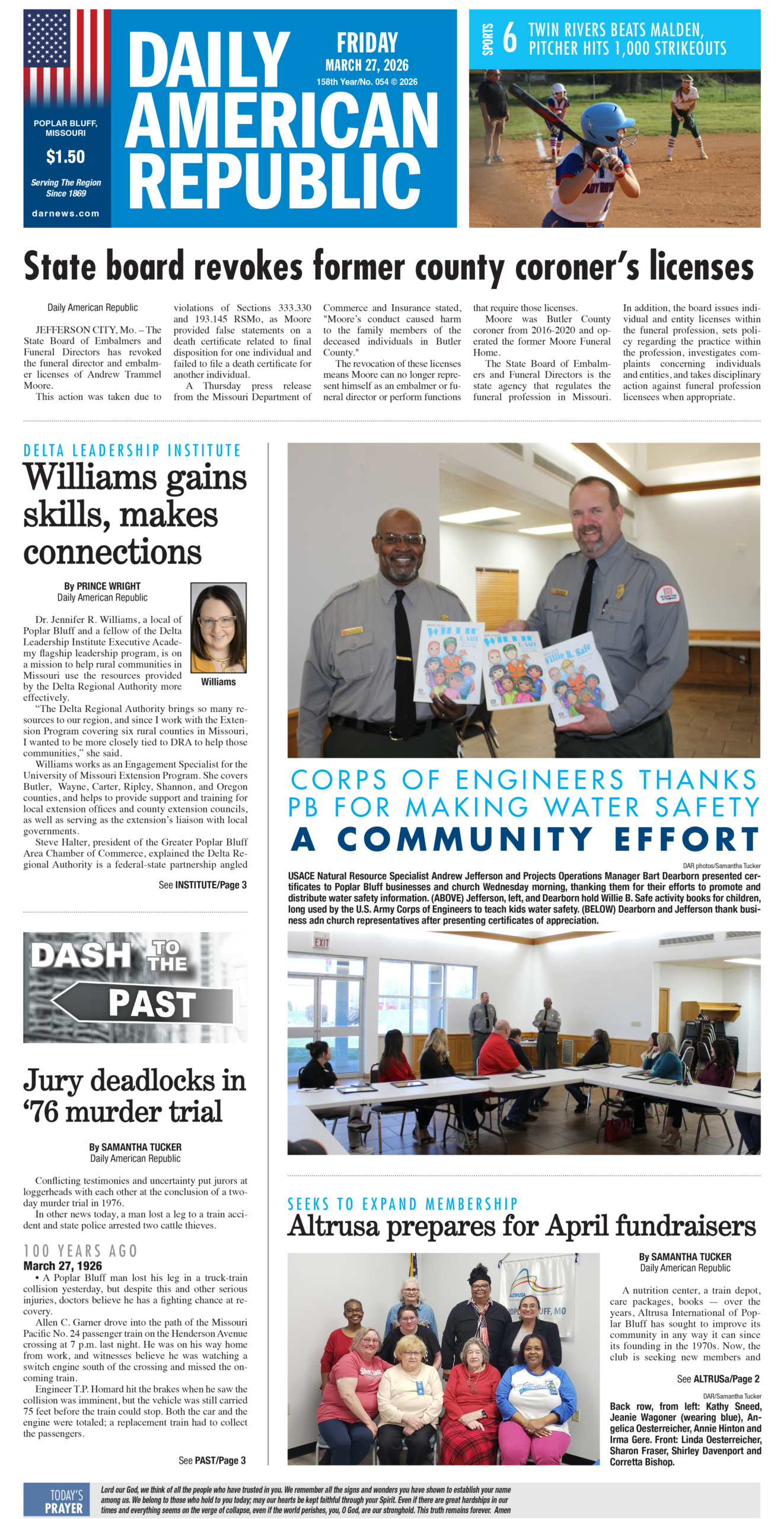 Friday, March 27, 2026, E-Edition.