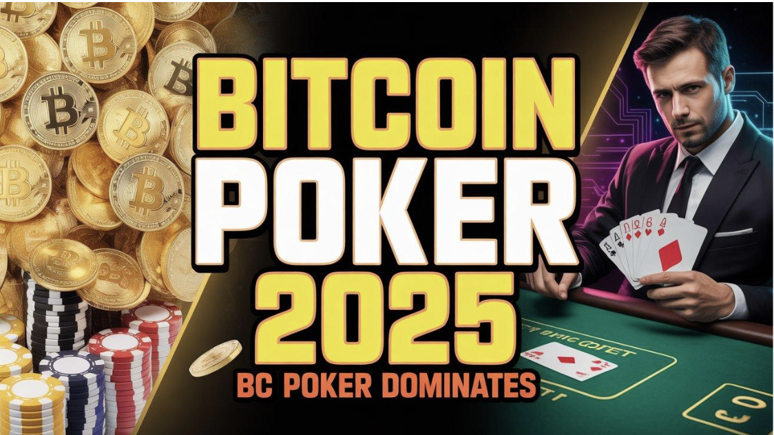 Bitcoin Poker Sites in 2025: Why BC Poker Is the Most Serious Platform Yet