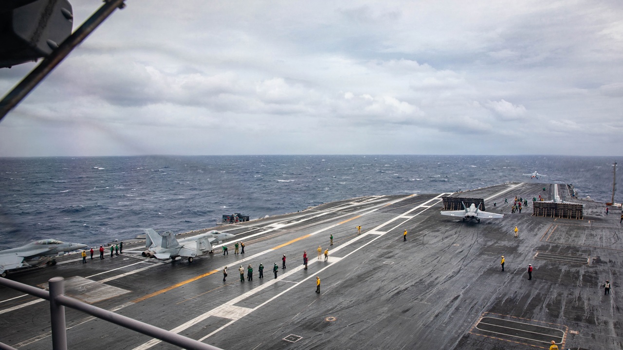 USS Gerald R. Ford Returns to Crete After Onboard Fire
