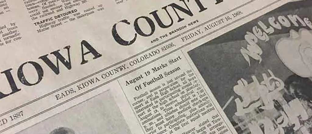 Pages from the Past – From the 139-year history of the Kiowa County Press – March 15, 2026