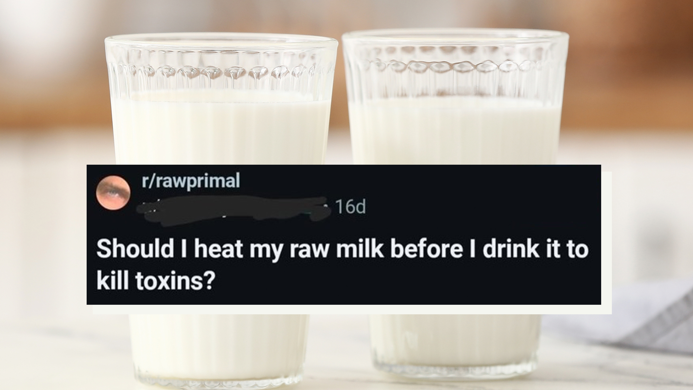 Raw milk Redditors keep accidentally rediscovering pasteurization