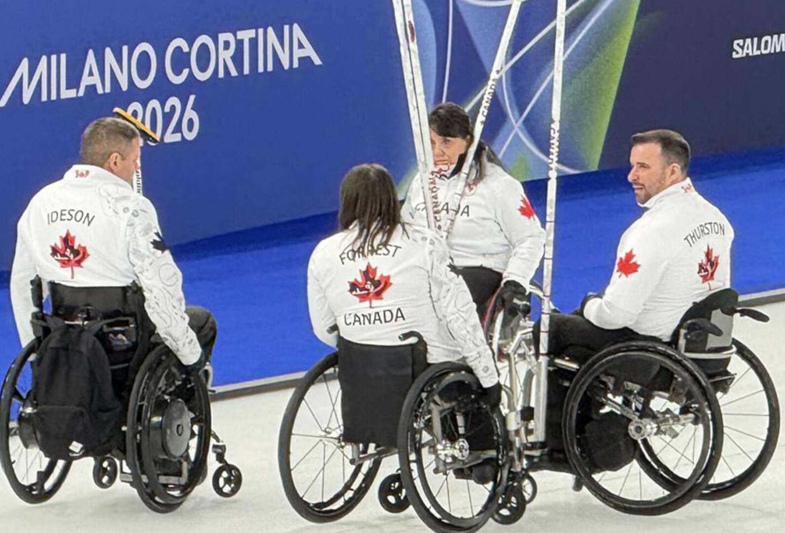 Canada in first place with perfect record in Paralympics wheelchair curling (Vernon)