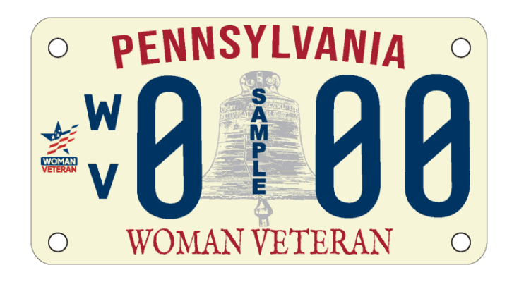Women Veterans Plates Offer Tribute and Support for Veterans
