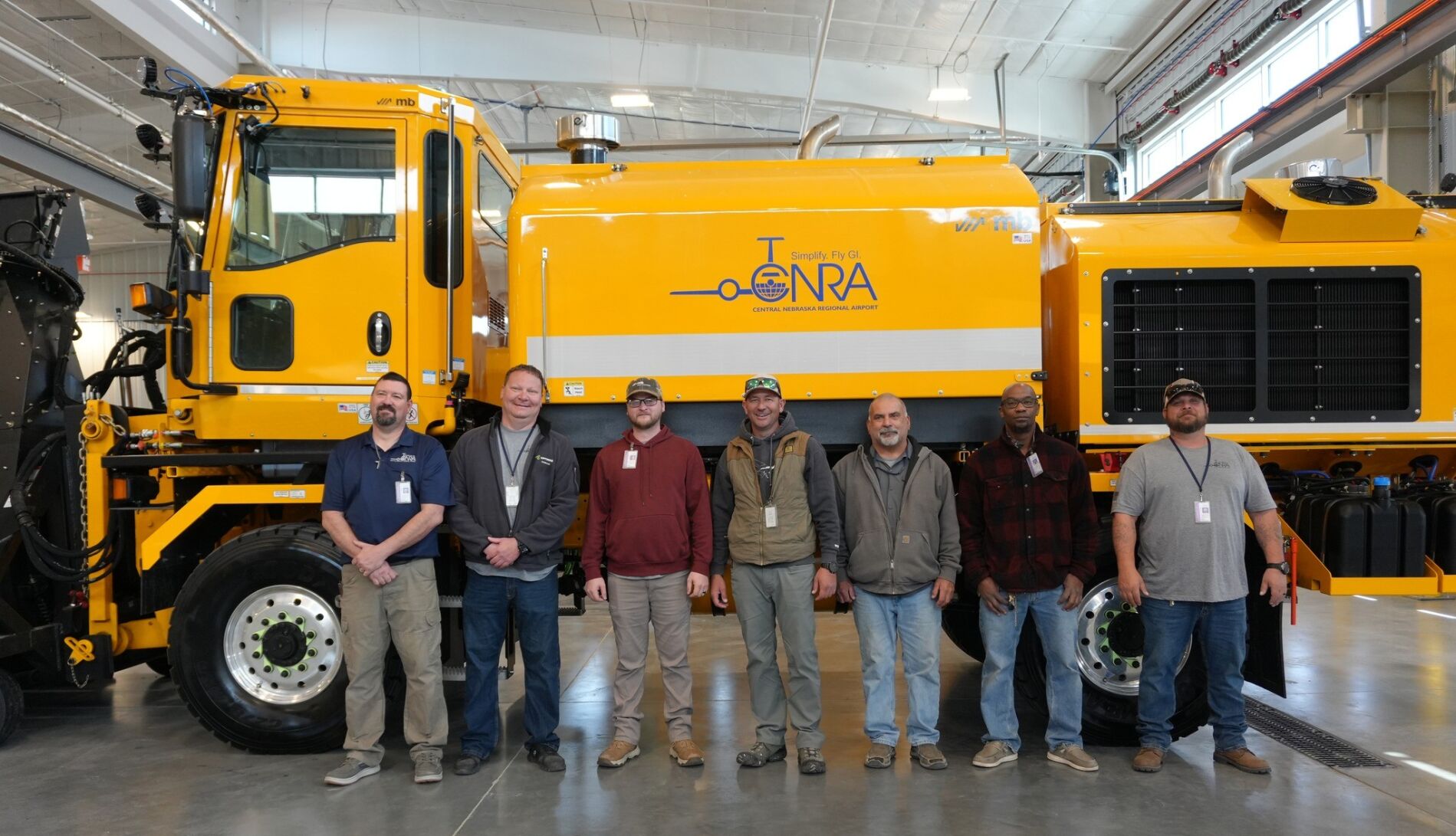 Grand Island airport has new snow equipment removal facility