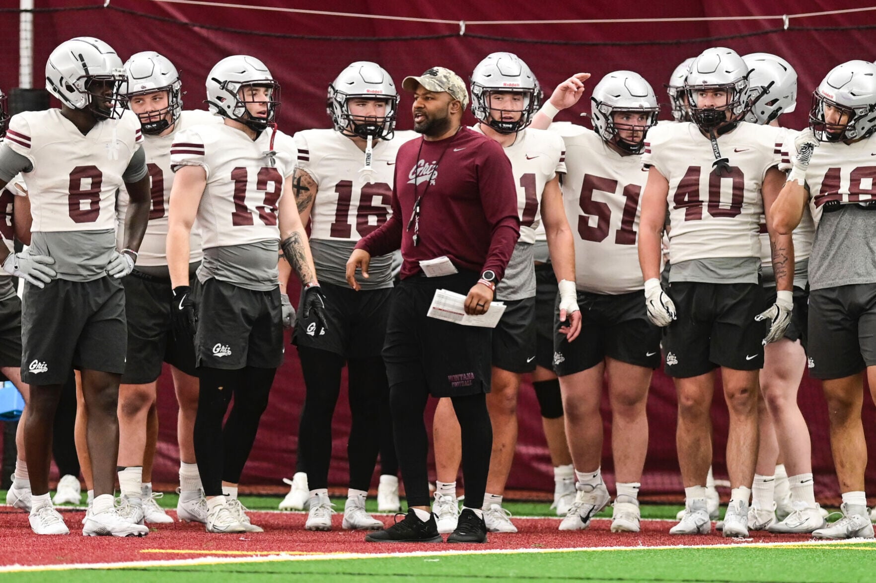 ‘Be a man:’ Wes Nurse nurturing Grizzlies safeties in return to state of Montana