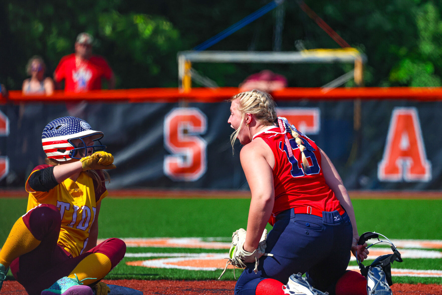 Prep state softball: Frye’s exploits help Man top Sherman 1-0 in Class A upset