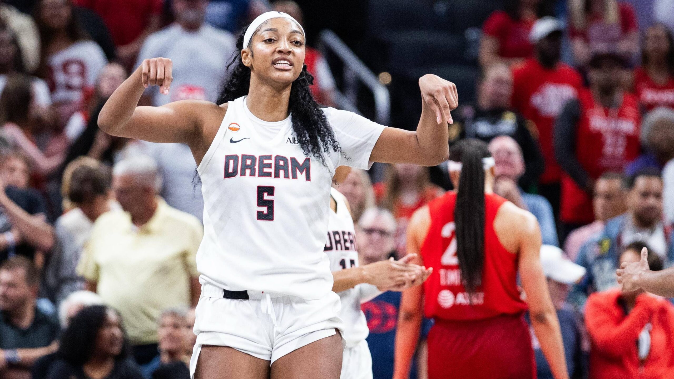 Angel Reese and the Dream are home favorites against the Fever.