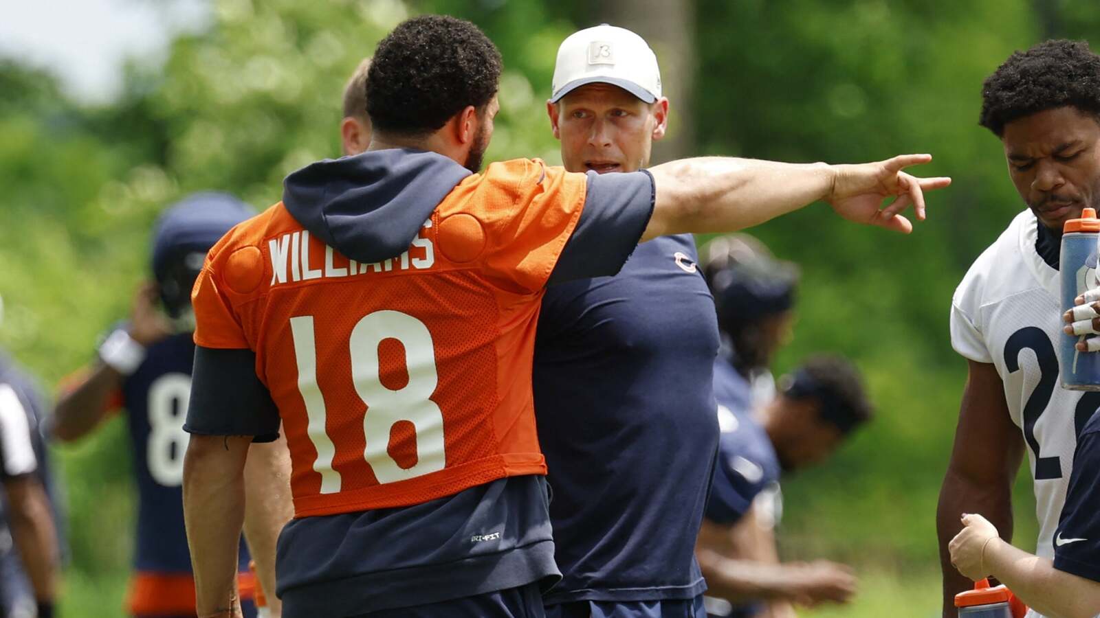 Why Caleb Williams and Ben Johnson’s evolving relationship has the Bears offense trending up after the offseason program