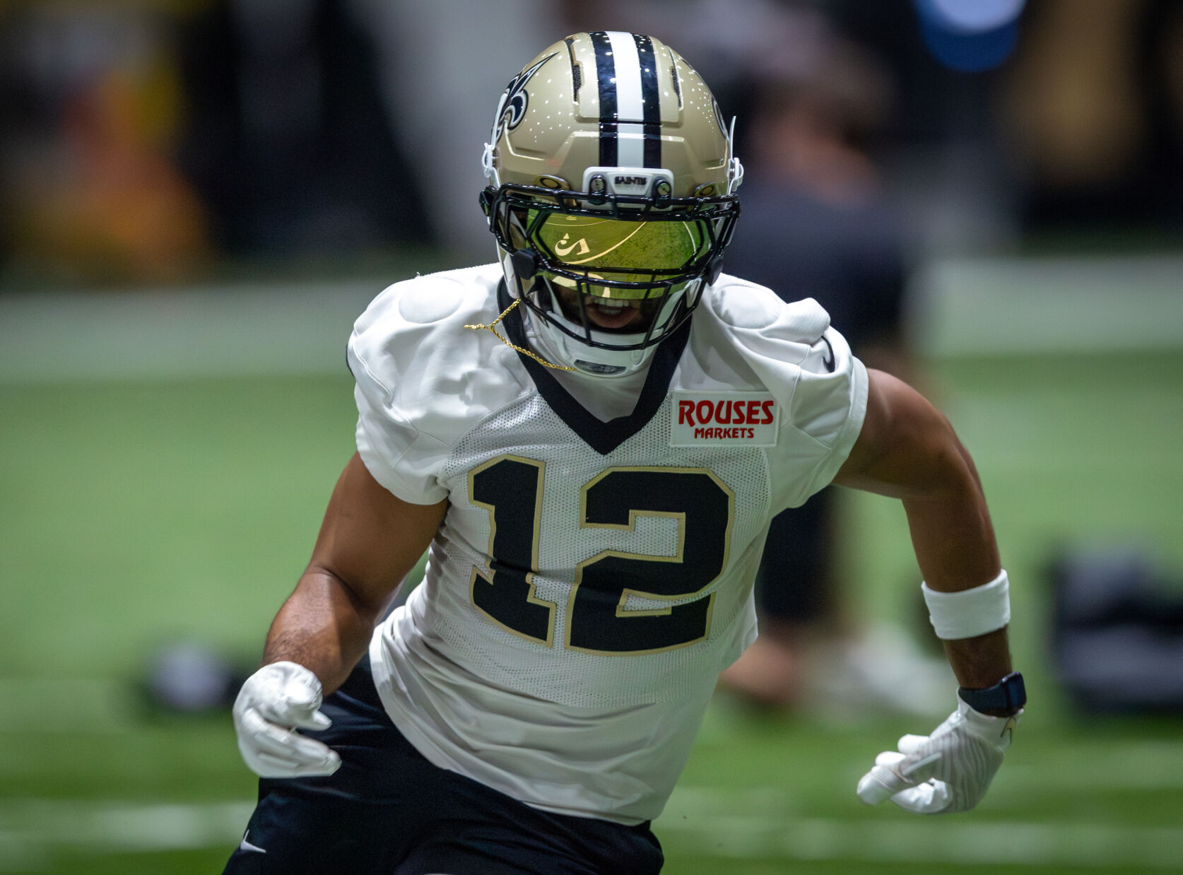Saints WR Chris Olave is pleased with contract talks. And hints when a deal could get done.