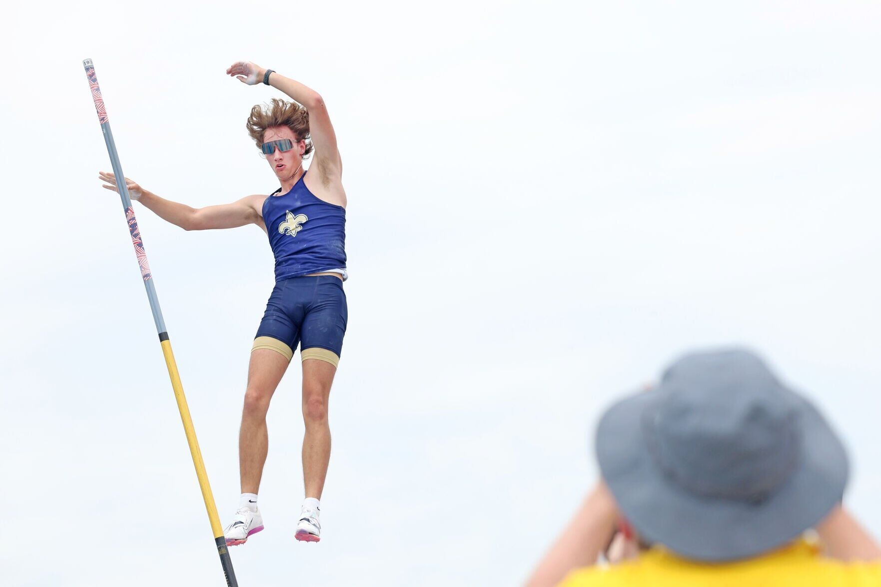 State track and field: Central Catholic’s Whitaker wins fourth straight pole vault crown