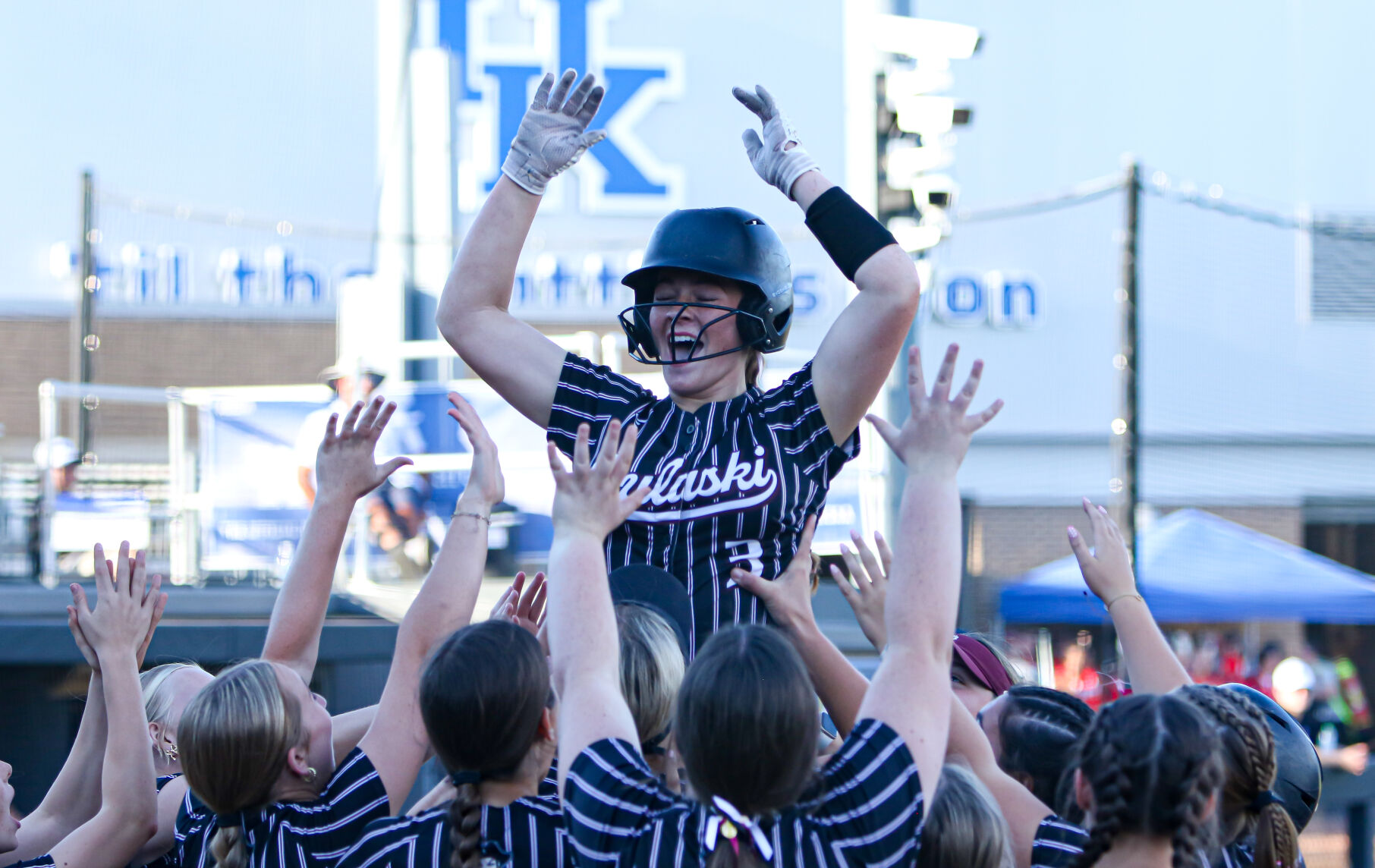TILL THE FINAL OUT: Lady Maroons fall just short in first round of state tournament
