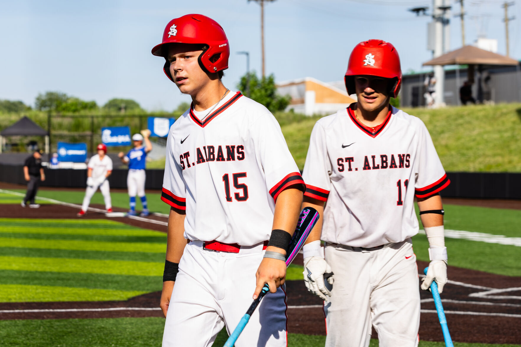 Prep state baseball Class AAA final: Eight-run first propels St. Albans to title