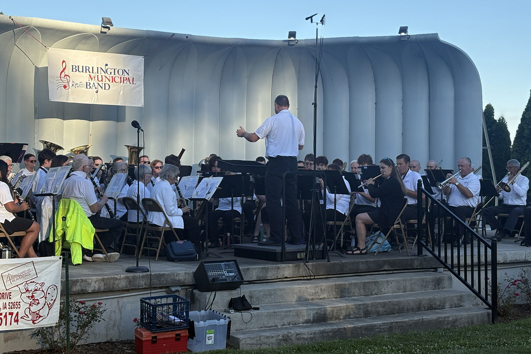 Municipal band performs in homage to the late Ron Coberley