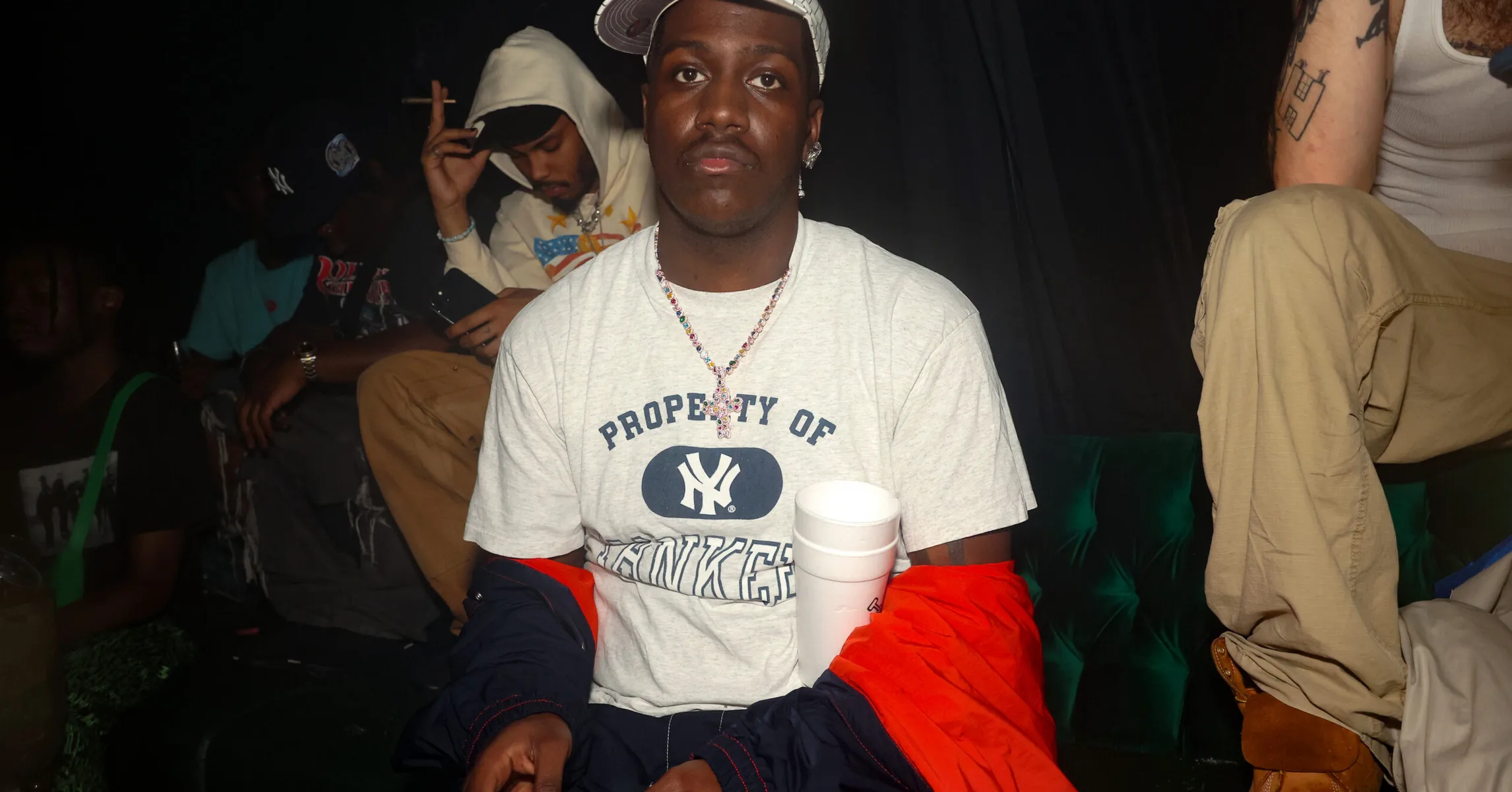 First Look Surfaces Of Lil Yachty’s Nike Air Force 1 Mid “Orange Stars”
