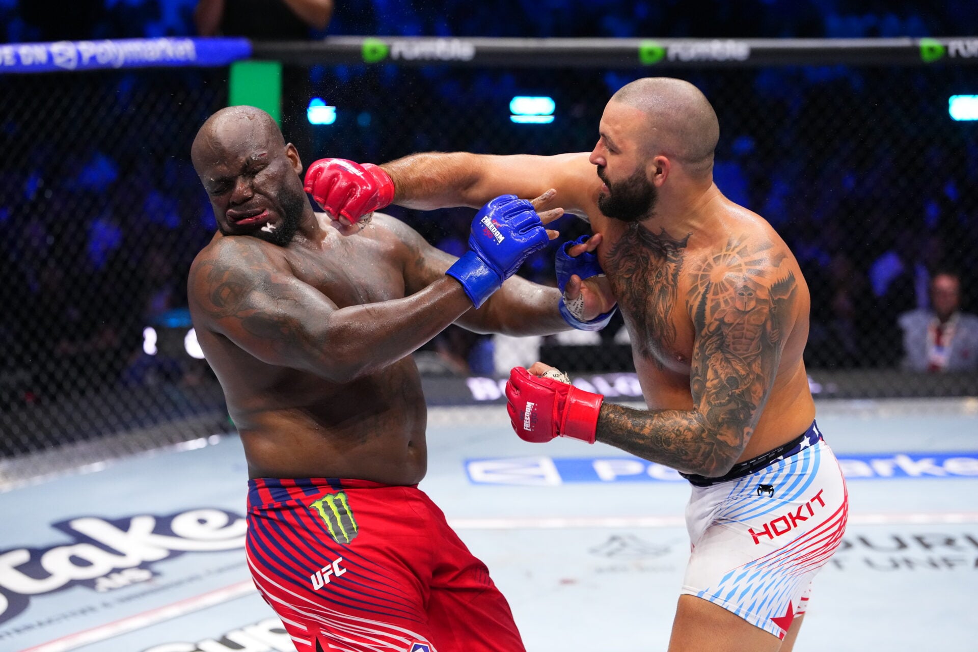 Derrick Lewis admitted he hadn’t seen a single Josh Hokit fight before being KO’d at the White House