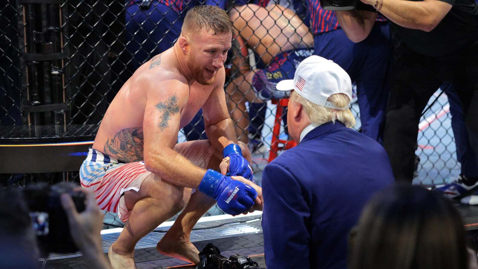 UFC White House ‘environment’ played role in Justin Gaethje beating Ilia Topuria says Daniel Cormier