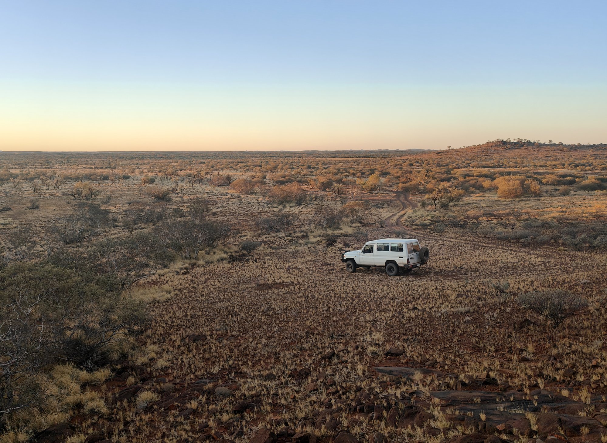 These Indigenous artists pay $350 a tank and are driving 2500km