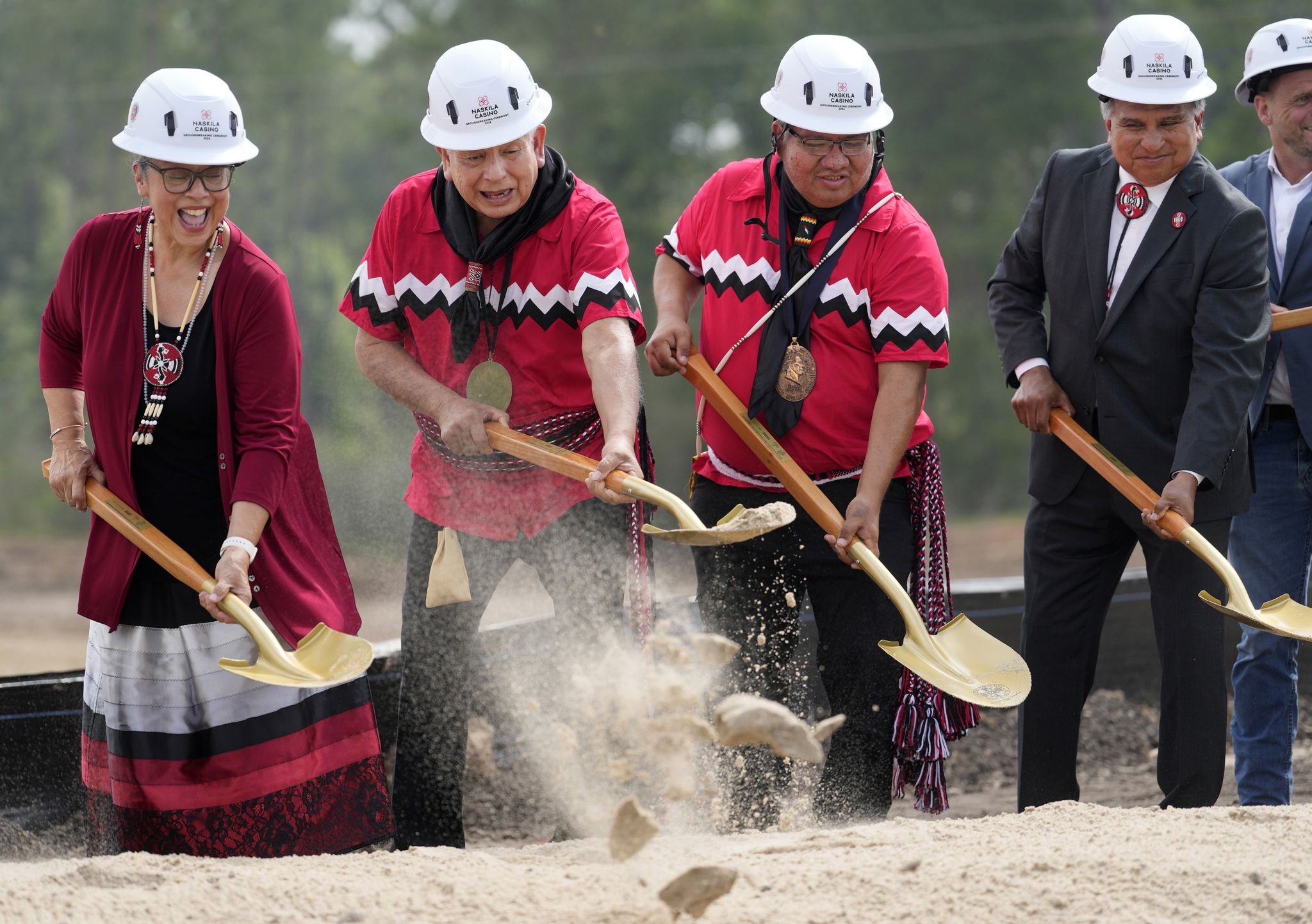 Texas tribe breaks ground on new casino resort, the fourth in the state.