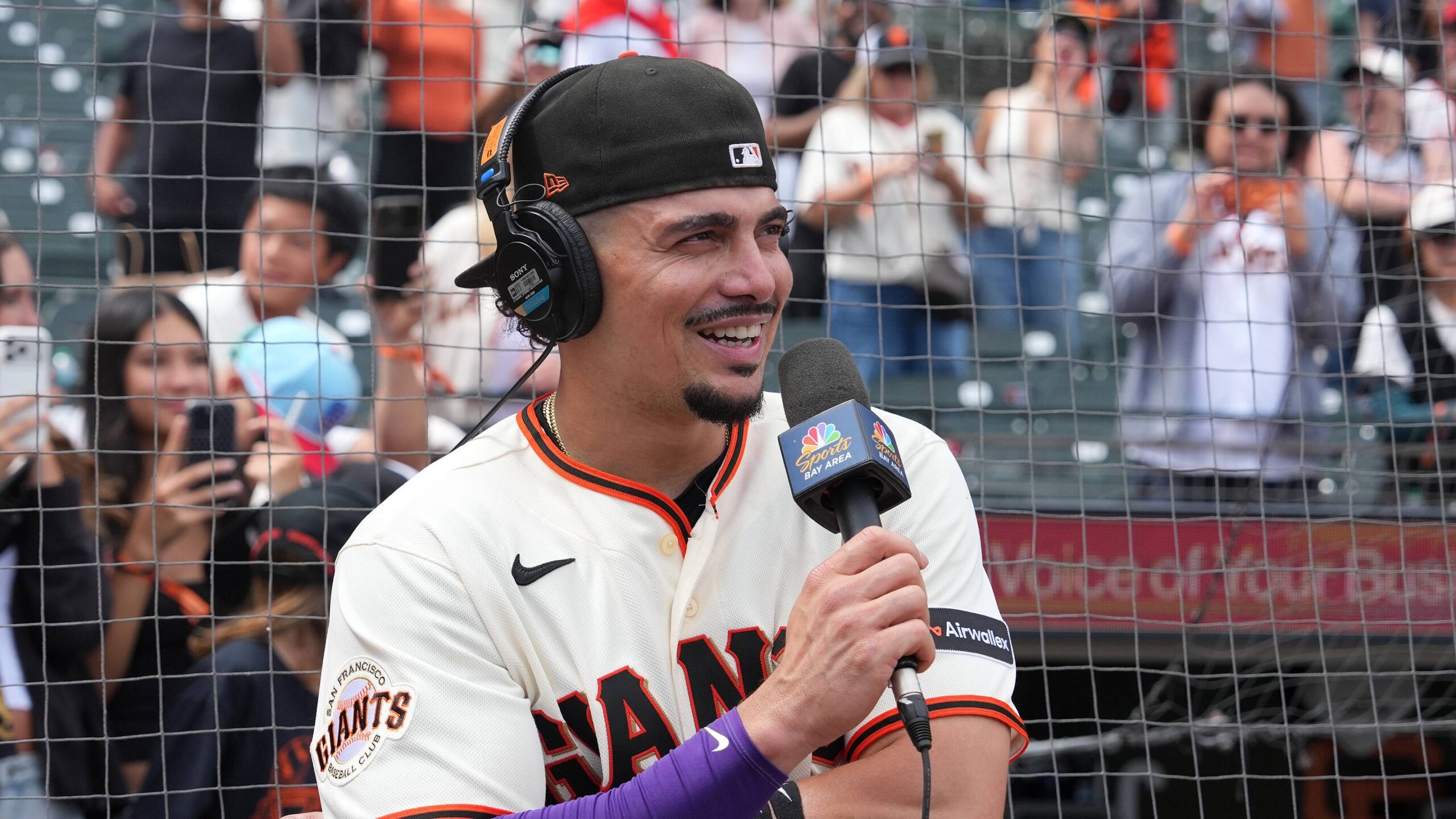 San Francisco Giants shortstop Willy Adames (2). Mandatory Credit: Darren Yamashita-Imagn Images