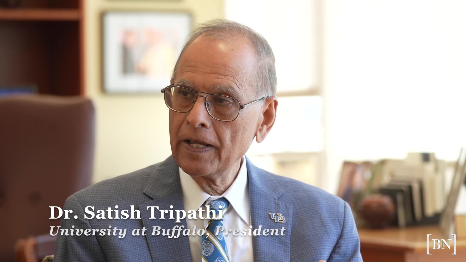 A look at Satish Tripathi’s eventful tenure as UB president