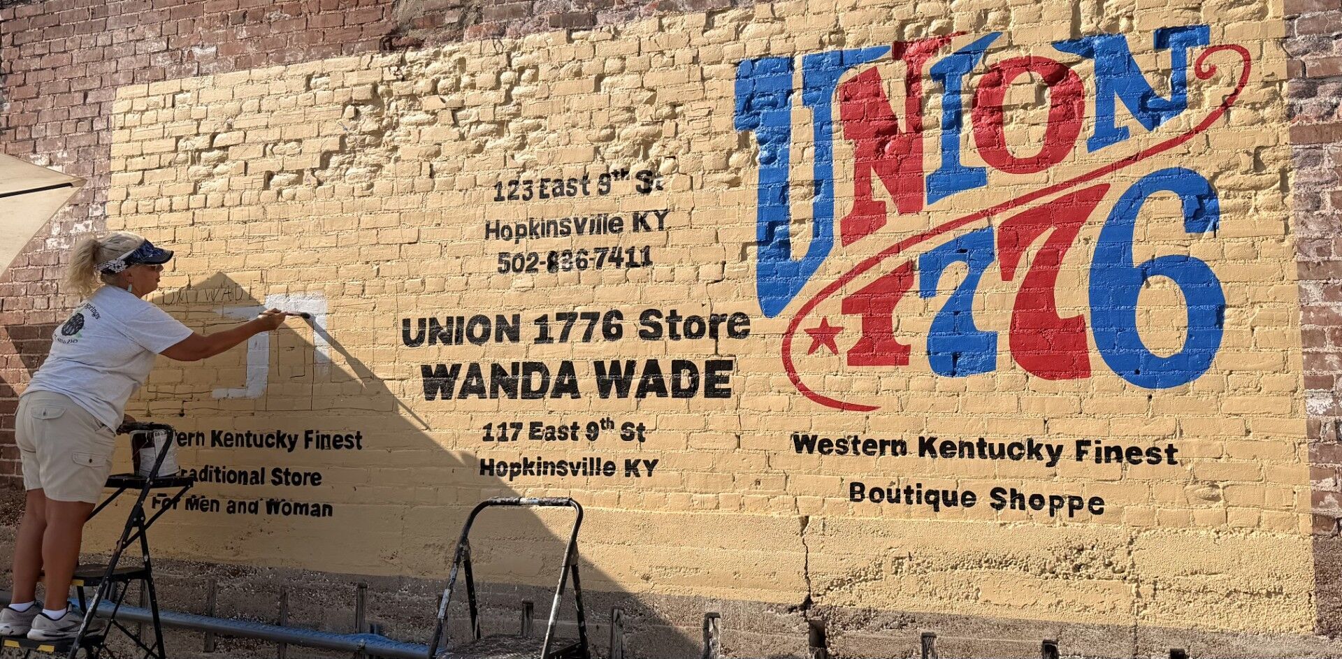 New mural to bring two historic downtown businesses back into view